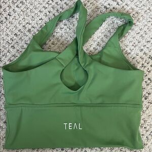 Active by Teal sports bra size small (collab with daily whisk matcha)
